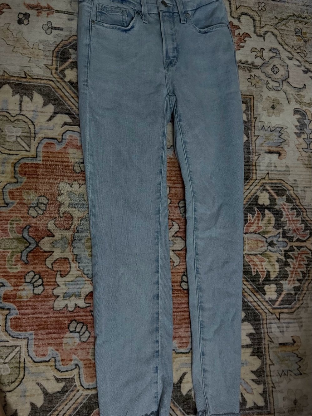 Good American Light Blue Skinny Jeans